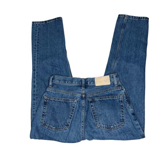 Everlane 90s Cheeky Jean Deep Atlantic Blue Organic Denim Straight Leg 23 Ankle - Picture 10 of 14